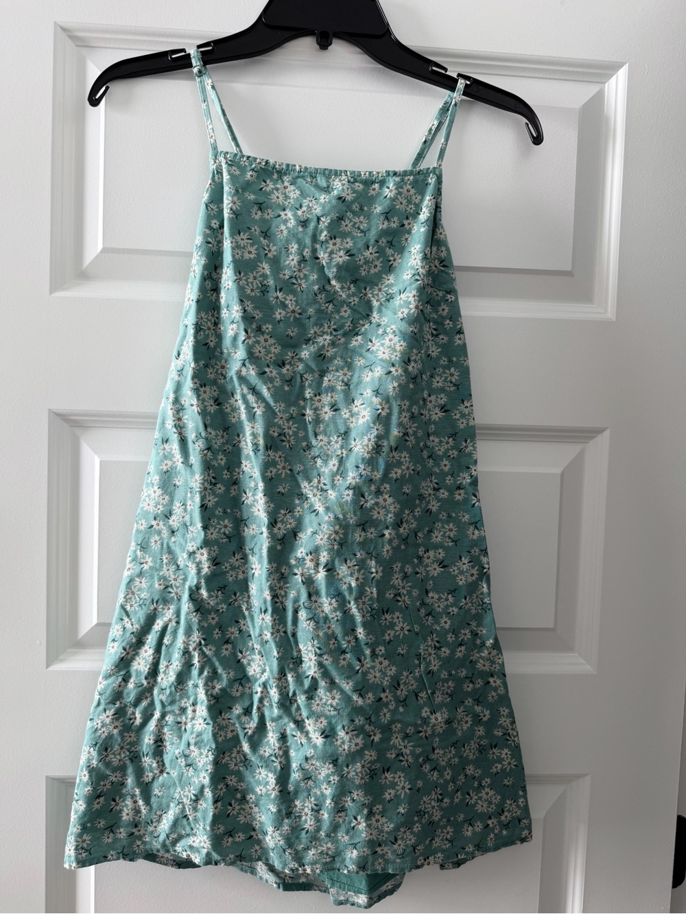 American Eagle Outfitters Green Floral Midi Slip Dress